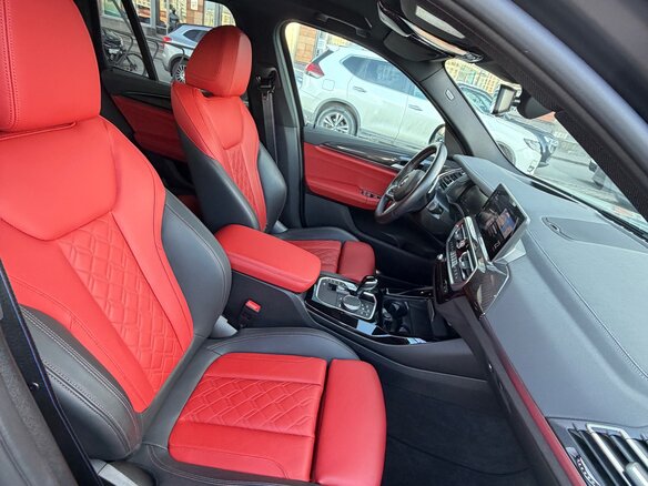 2022 BMW X3 M40d III (G01) Рестайлинг, серый, 10900000 рублей - вид 8