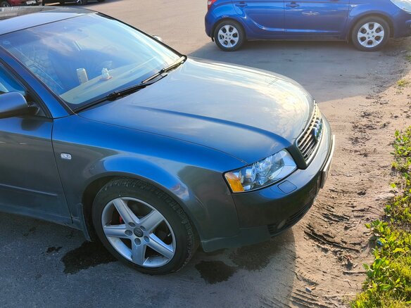 2003 Audi A4 II (B6), серый, 690000 рублей - вид 6