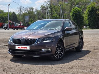 2017 Skoda Octavia III (A7) Рестайлинг, коричневый, 1700000 рублей, вид 2