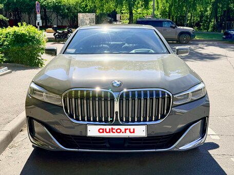 2022 BMW 7 серии 730d xDrive VI (G11/G12) Рестайлинг, серый, 7100000 рублей, вид 3