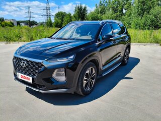 2020 Hyundai Santa Fe IV, чёрный, 3500000 рублей, вид 1