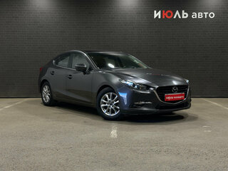 2017 Mazda 3 III (BM) Рестайлинг, серый, 1490000 рублей, вид 3