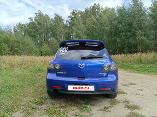 2006 Mazda 3 I (BK) Рестайлинг, синий, 500000 рублей, вид 4