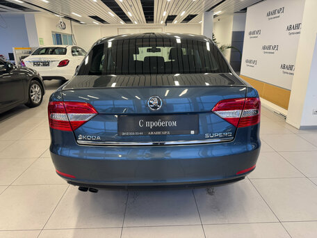 2013 Skoda Superb DSG II Рестайлинг, серый, 1155000 рублей, вид 4