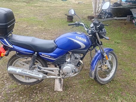 2007 Yamaha YBR125, синий, 150000 рублей, вид 4