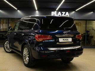 2017 Infiniti QX80 I Рестайлинг, синий, 4300000 рублей, вид 3