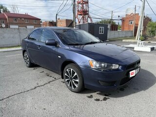 2007 Mitsubishi Lancer X, синий, 600000 рублей, вид 3