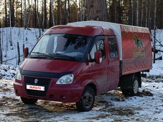 2007 ГАЗ ГАЗель (33023/330273) Фермер, красный, 950000 рублей, вид 2