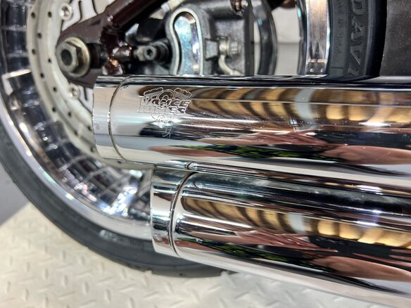 2011 Harley-Davidson Softail Custom, синий, 980000 рублей - вид 15