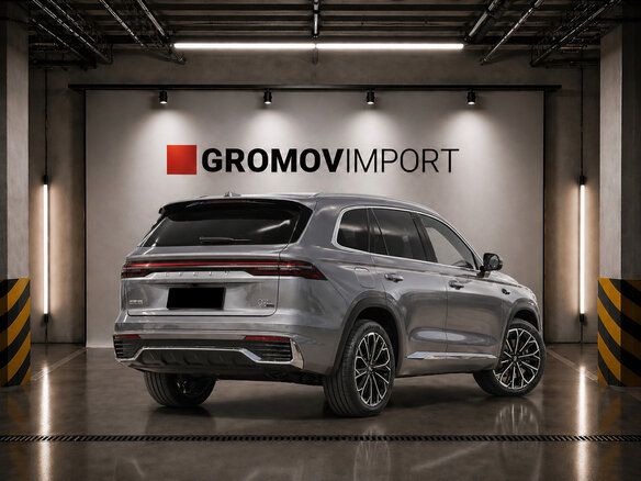 2026 Geely Monjaro (Xingyue L) I Рестайлинг 2 (China Market), серебристый, 3699000 рублей - вид 3