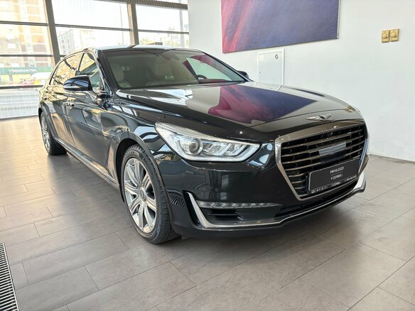 2018 Genesis G90 Limousine I, чёрный