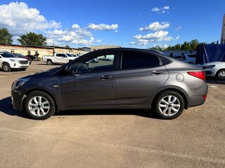 2015 Hyundai Solaris I Рестайлинг, серый, 849000 рублей, вид 5
