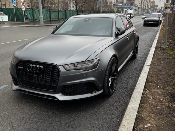 2015 Audi RS 6 III (C7) Рестайлинг, серый, 6500000 рублей - вид 1