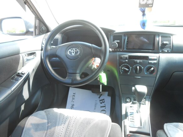2006 Toyota Corolla IX (E120, E130) Рестайлинг, зелёный, 640000 рублей - вид 8