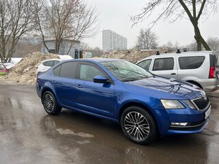 2018 Skoda Octavia III (A7) Рестайлинг, синий, 1790000 рублей, вид 5