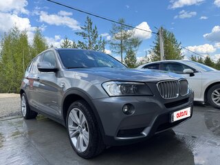 2012 BMW X3 28i xDrive II (F25), серый, 2050000 рублей, вид 3