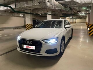 2020 Audi A6 40 TFSI V (C8), белый, 3900000 рублей, вид 4
