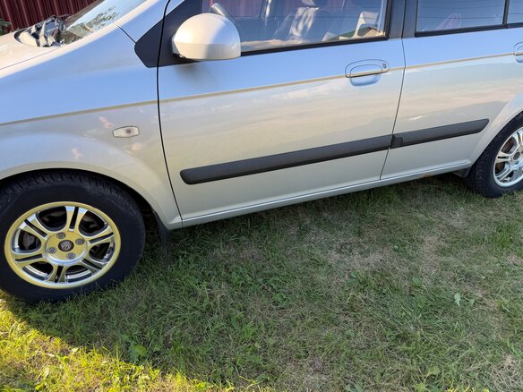 2006 Hyundai Getz I Рестайлинг, серебристый, 505000 рублей - вид 5