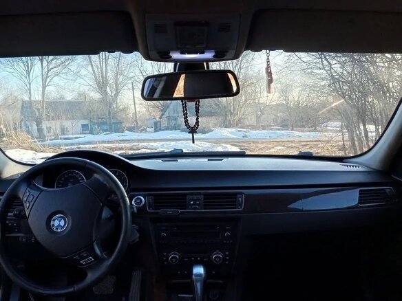 2007 BMW 3 серии 320i V (E90/E91/E92/E93), чёрный, 950000 рублей - вид 9
