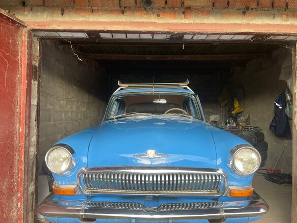 1970 ГАЗ 21 «Волга» 21Р, голубой, 130000 рублей
