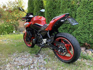 2022 Kawasaki ER-6F (Ninja 650R), красный, 750000 рублей, вид 4