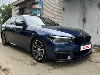 2018 BMW 5 серии 530d xDrive VII (G30/G31/G38), синий, 4490000 рублей, вид 3