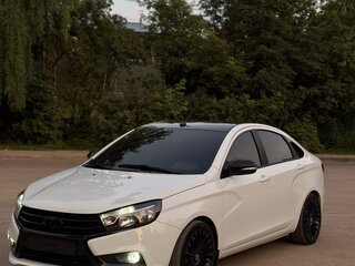 2019 Lada (ВАЗ) Vesta I, белый, 1050000 рублей, вид 1