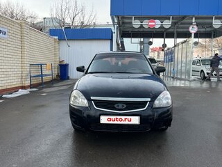2011 Lada (ВАЗ) Priora I, чёрный, 140000 рублей, вид 1