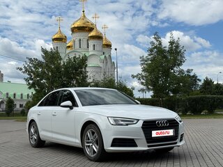 2019 Audi A4 V (B9), белый, 1890000 рублей, вид 1