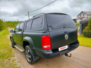 2013 Volkswagen Amarok Double Cab full-time I, чёрный, 1350000 рублей, вид 4