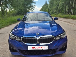 2019 BMW 3 серии 320d VII (G2x), синий, 2900000 рублей, вид 4