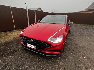 2020 Hyundai Sonata VIII (DN8), красный, 2600000 рублей, вид 5