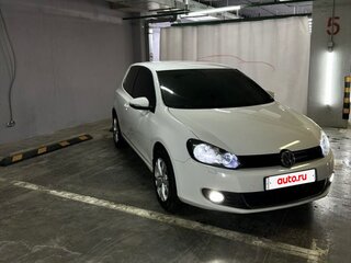 2010 Volkswagen Golf VI, белый, 680000 рублей, вид 4