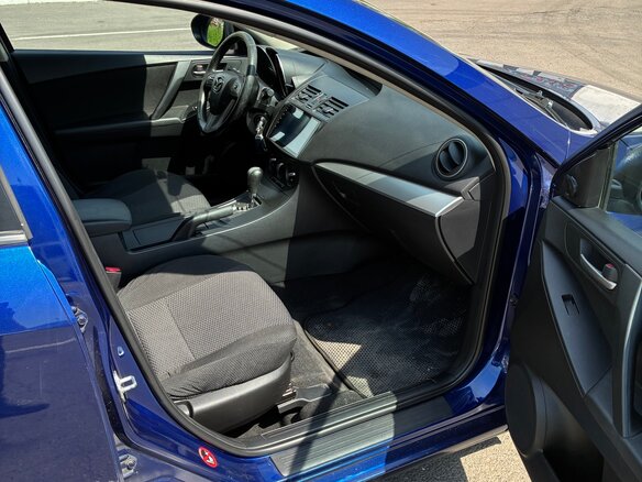 2011 Mazda 3 II (BL) Рестайлинг, синий, 935000 рублей - вид 14
