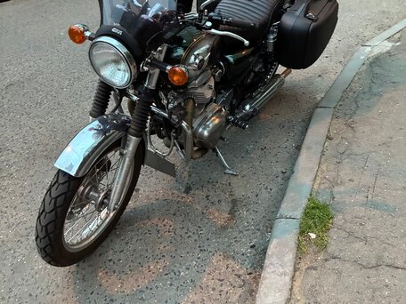 2011 Kawasaki W 800, зелёный, 550000 рублей, вид 2