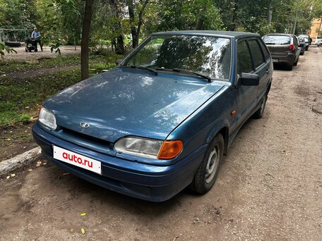 2004 Lada (ВАЗ) 2114, синий, 165000 рублей, вид 1