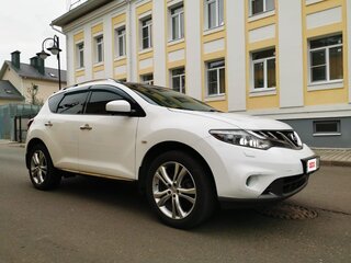 2014 Nissan Murano II (Z51) Рестайлинг 2, белый, 1380000 рублей, вид 3