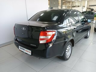 2013 Lada (ВАЗ) Granta I, чёрный, 220000 рублей, вид 4