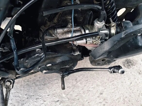 1999 Honda Dio, чёрный, 25000 рублей - вид 2