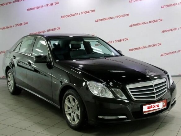2012 Mercedes-Benz E-Класс 200 7G-Tronic IV (W212, S212, C207), чёрный, 1800000 рублей