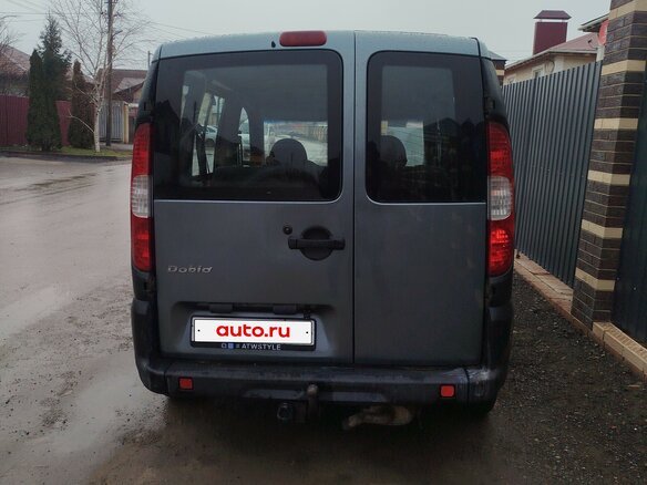 2011 Fiat Doblo I Рестайлинг, серый, 567000 рублей - вид 9