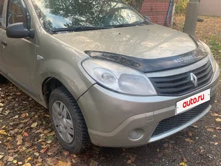 2011 Renault Sandero I, бежевый, 250000 рублей, вид 2