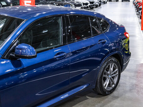 2019 BMW X4 20d II (G02), синий, 3999700 рублей, вид 3