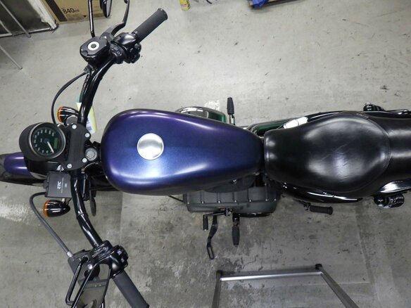 2009 Harley-Davidson Sportster 1200, фиолетовый, 747000 рублей - вид 10
