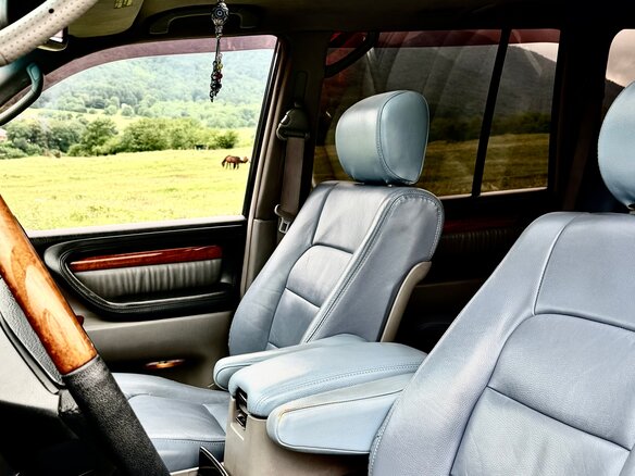 2003 Lexus LX 470 II Рестайлинг, чёрный, 2200000 рублей - вид 4