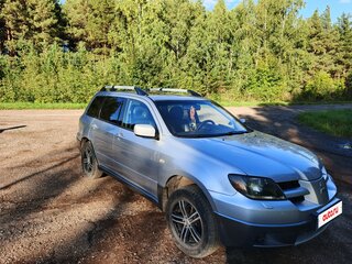 2004 Mitsubishi Outlander I, серебристый, 540000 рублей, вид 2
