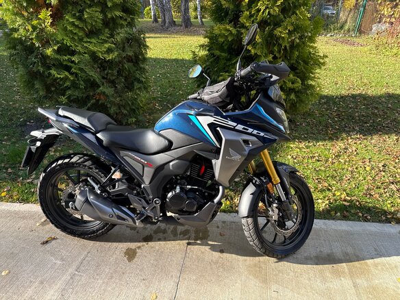 2024 Honda CB 200X, синий, 310000 рублей - вид 8