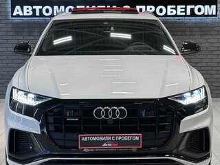 2022 Audi Q8 55 TFSI I (4M), белый, 9900000 рублей, вид 3
