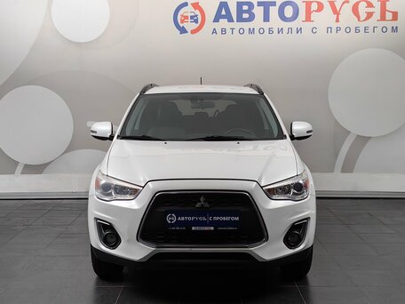 2013 Mitsubishi ASX I Рестайлинг, белый, 1049000 рублей, вид 3