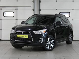 2014 Mitsubishi ASX I Рестайлинг, чёрный, 948000 рублей, вид 1